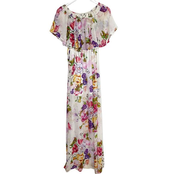 Show Me Your Mumu Hacienda Floral Maxi Dress Sz M - Picture 3 of 9